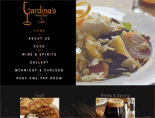 Tablet Screenshot of gardinas.com